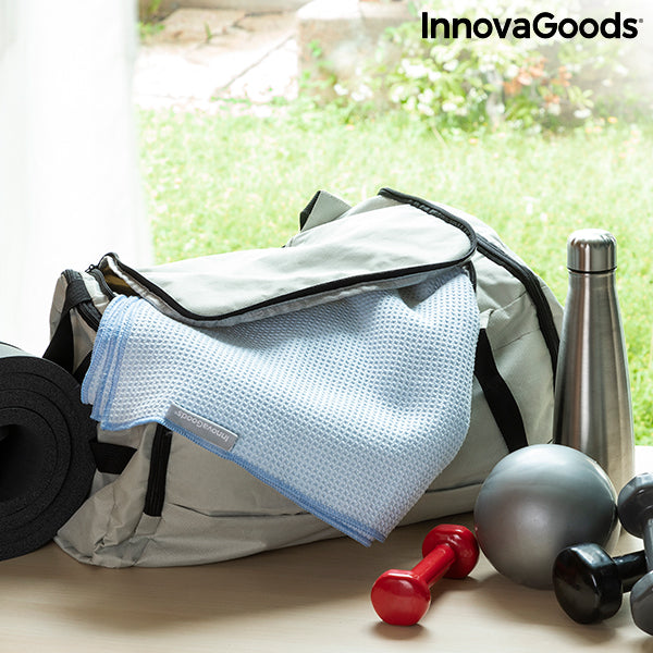 Serviette de Fitness Antidérapante à Séchage Rapide Fitow InnovaGoods