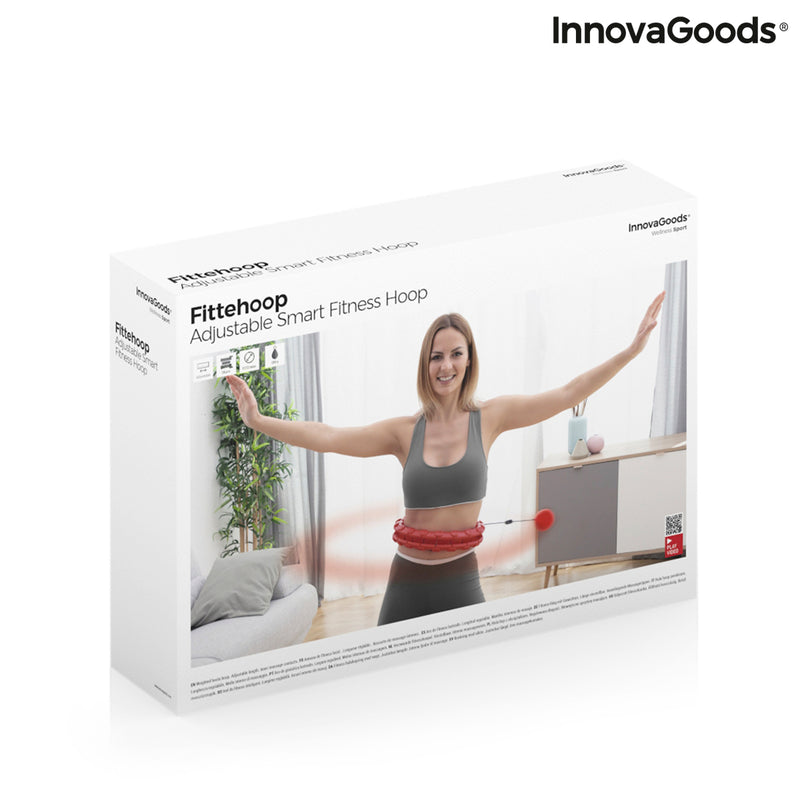 Anneau de Fitness Intelligent Réglable avec Poids Fittehoop InnovaGoods