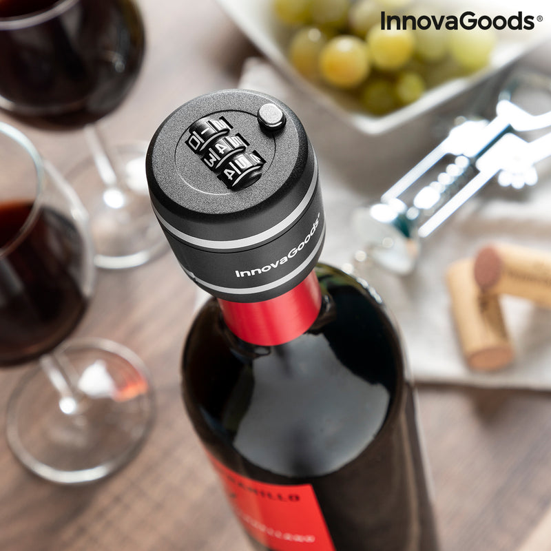 Serrure Bouchon pour Bouteilles de Vin Botlock InnovaGoods