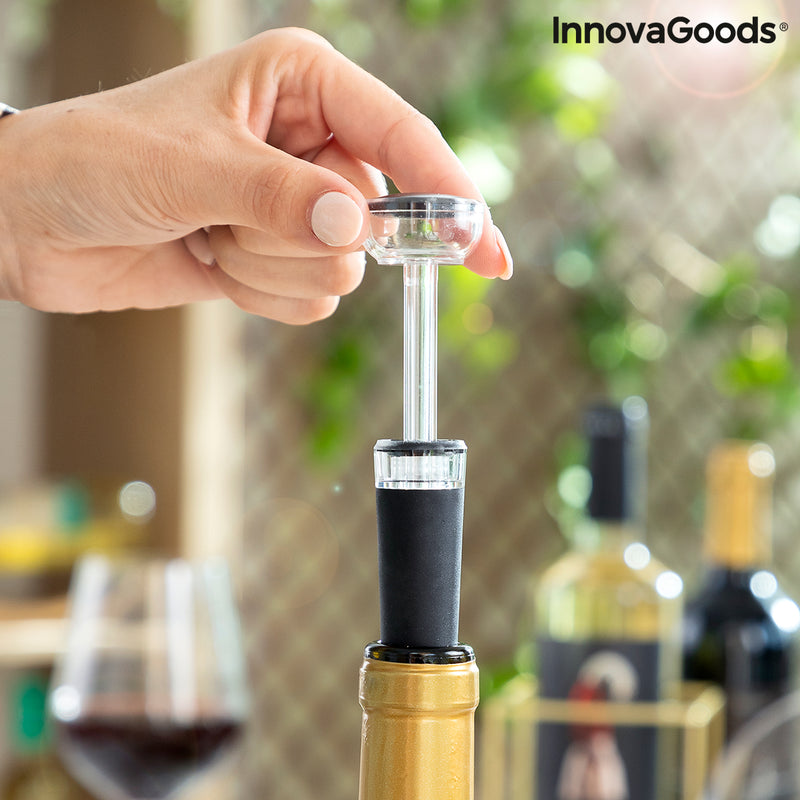 Tire-bouchon Électrique avec Accessoires pour le Vin Corking InnovaGoods