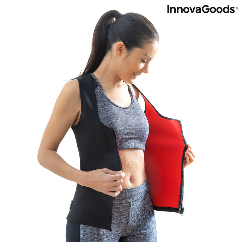 Gilet de Sport avec Effet Sauna pour Femme Veheat InnovaGoods