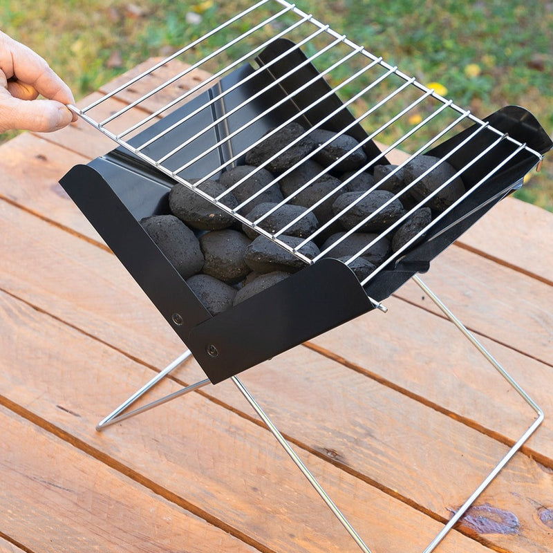 Mini-barbecue Pliable Portable à Charbon