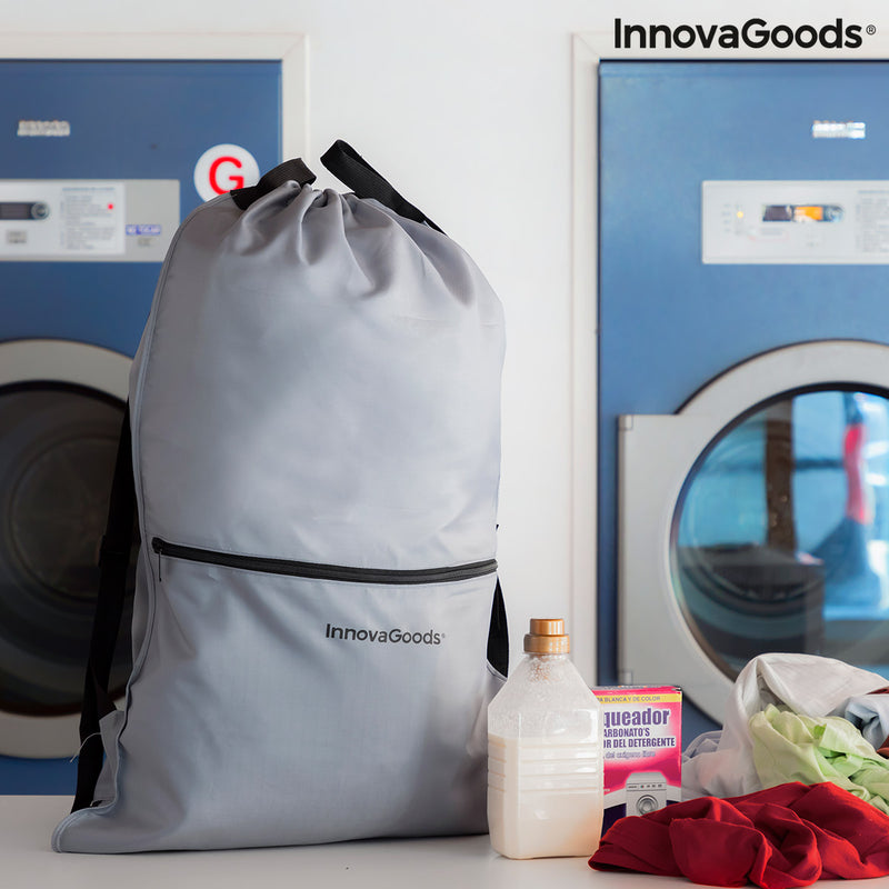 Sac à Dos à Linge-sac pour la Lessive Clepac InnovaGoods