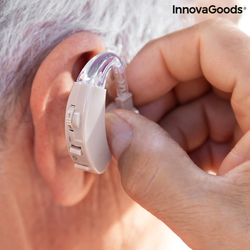 Amplificateur de Son Contour d’Oreille avec Accessoires Welzy InnovaGoods 1 Unités