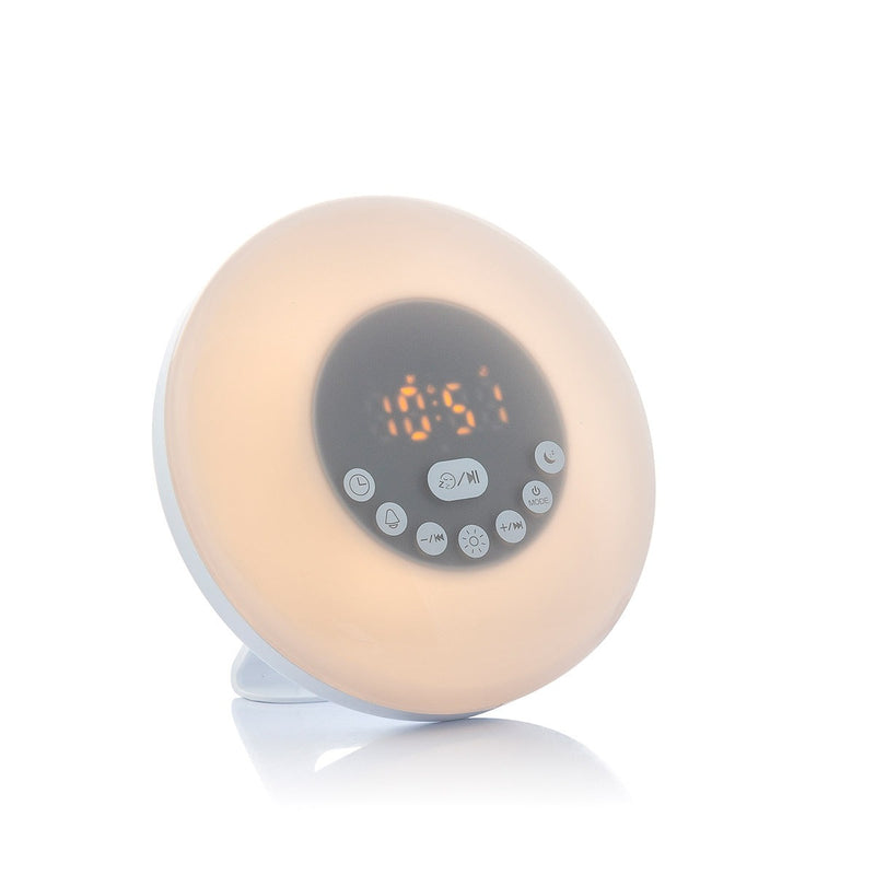 Réveil matin rechargeable avec enceinte bluetooth