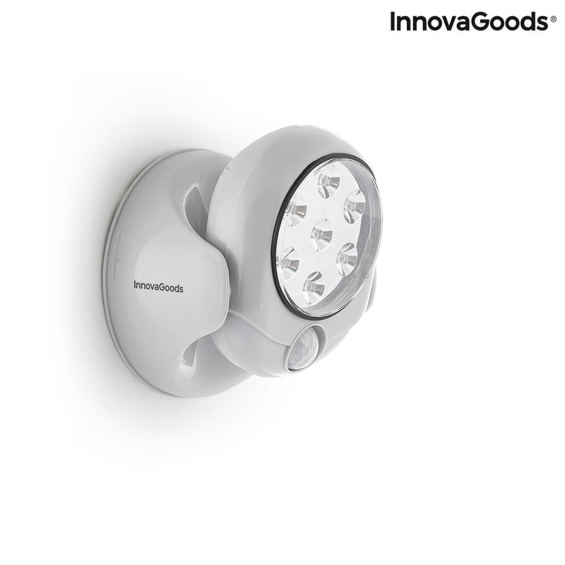 Lampe LED avec capteur de mouvement 360º