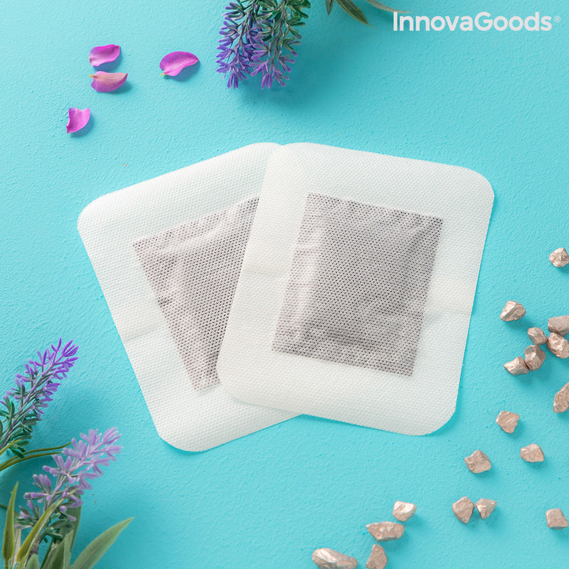 Patchs Détoxifiants pour les pieds Lavender InnovaGoods 10 Unités