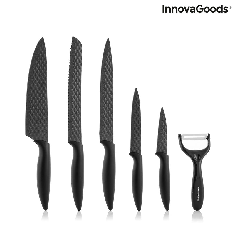 Set de couteaux Diamant Shard InnovaGoods 6 Pièces