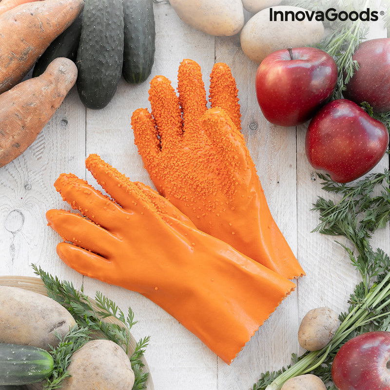 Gants Nettoyants de Fruits et Légumes Glinis InnovaGoods