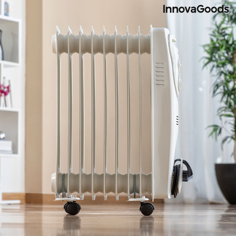 Radiateur à Huile Oinine InnovaGoods 2000 W (9 modules)