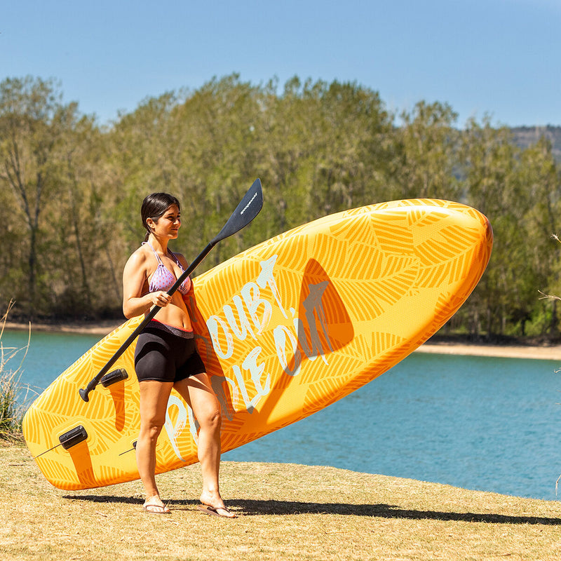 Planche de Paddle Surf Gonflable 2 en 1 avec Siège et Accessoires Siros InnovaGoods 10'5" 320 cm