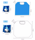 Lot de 2 Sacs d'eau 10L pliable - ULTRA RESISTANT
