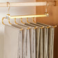 Cintres Magiques 6 en 1 en acier inoxydable - Pliable & rotatif