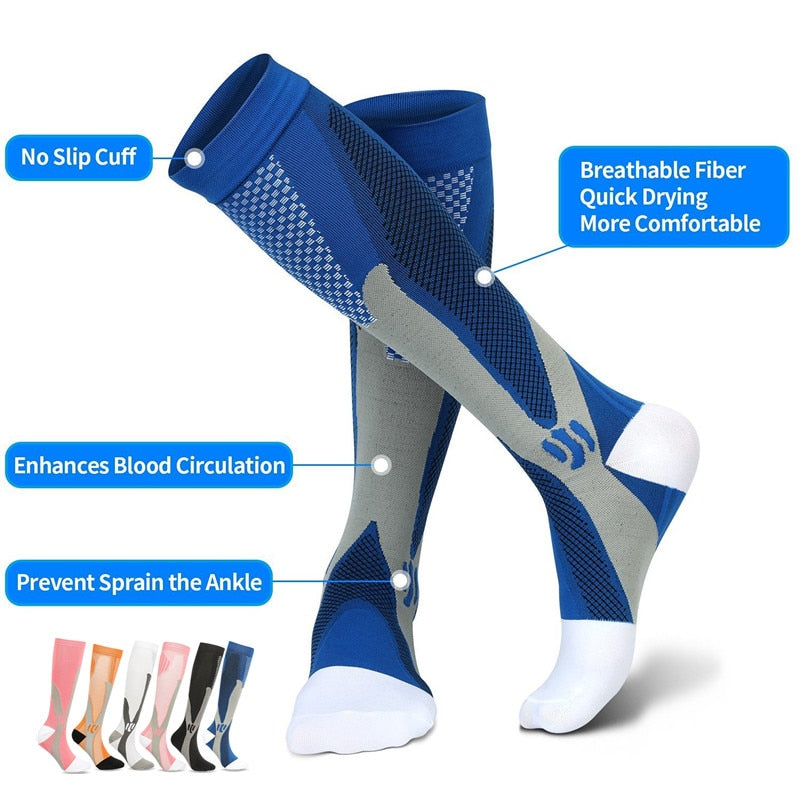 Paires de Chaussettes de Compression