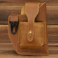 Sac de ceinture en cuir homme