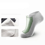 Lot de 5 Socquettes respirantes en fibre de bambou