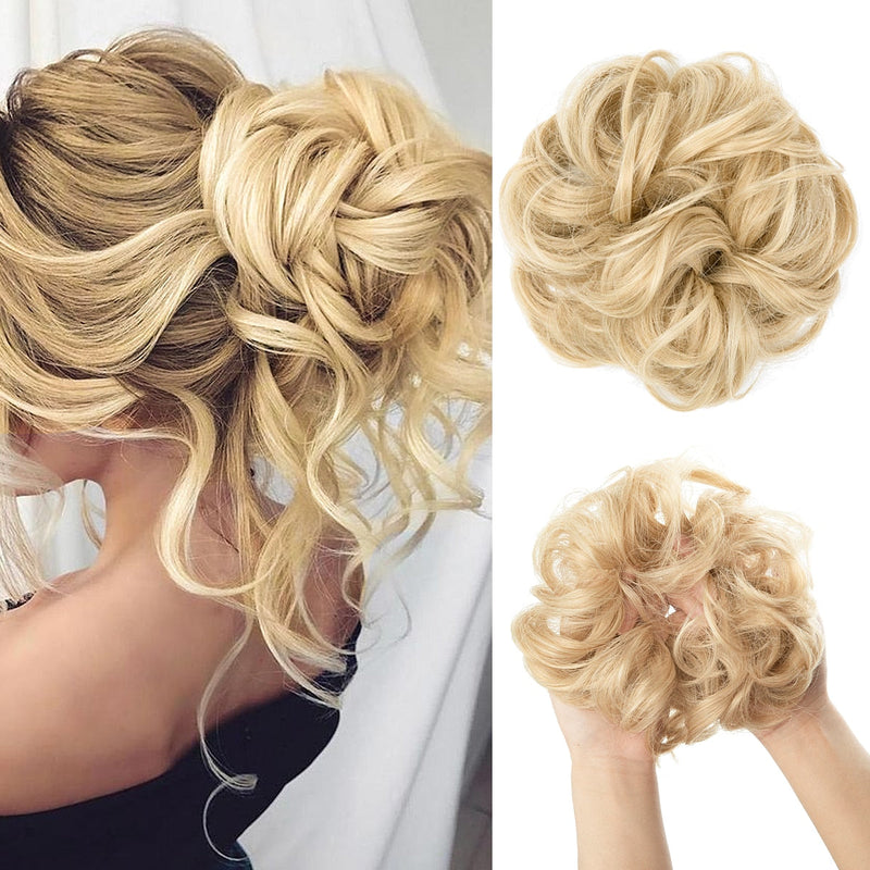 Chouchou effet faux chignon décoiffé