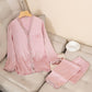 Ensemble de pyjama en satin - Femme