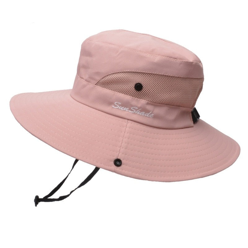 Chapeau anti-uv pliable