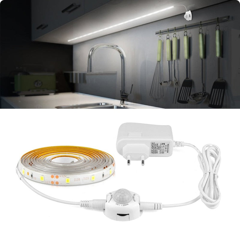 Bande Lumineuse LED ULTRA FLEXIBLE - detecteur de mouvement