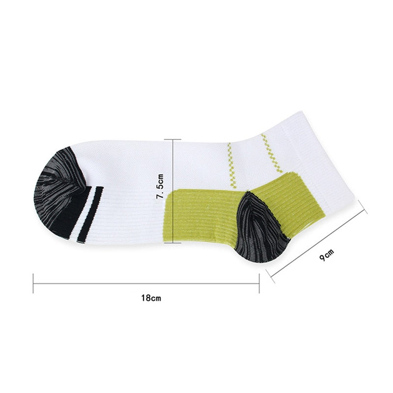 Lot de 3 Paires de Chaussettes de Compression Médicales