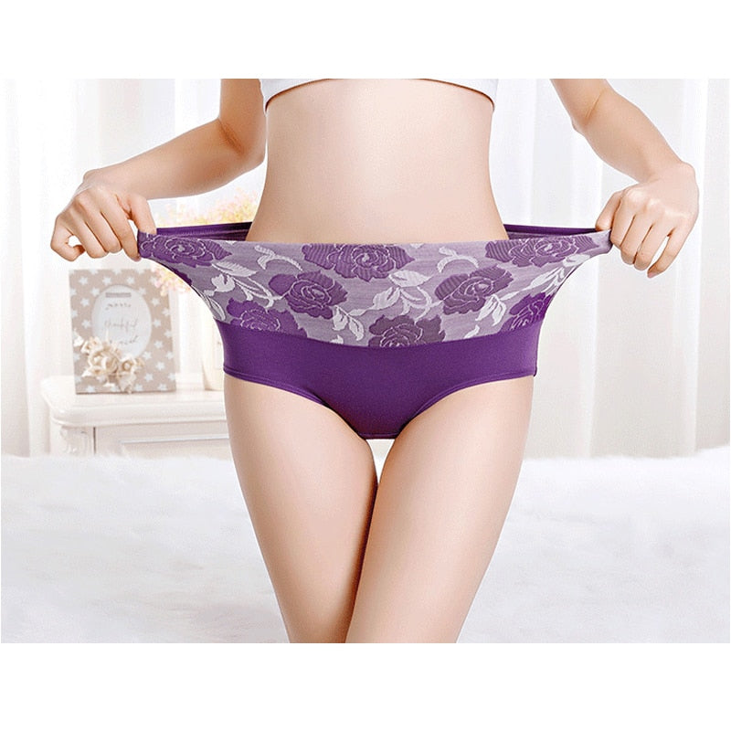 Lot de 3 Culottes amincissantes en coton antibactériens et hygroscopiques