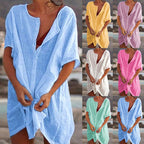Robe de Plage en Lin