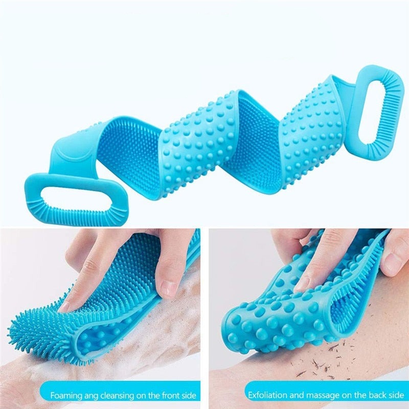 Brosse exfoliante en silicone 1 ACHETÉE = 1 OFFERTE