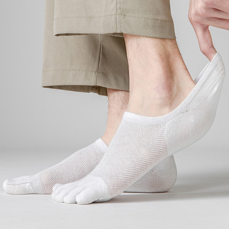 Lot de 6 Paires de chaussettes respirantes en coton antifriction