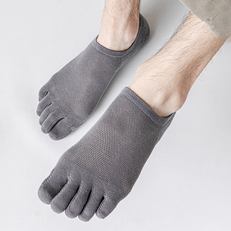 Lot de 6 Paires de chaussettes respirantes en coton antifriction