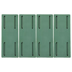 Lot de 4 Supports Muraux Coulissants Auto Adhésifs