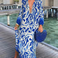 Robe de plage élégante bohème - Motifs