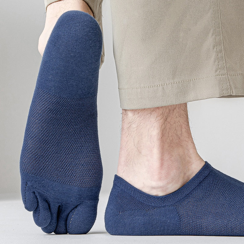 Lot de 6 Paires de chaussettes respirantes en coton antifriction