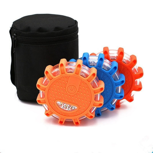 Lot de 2 Balises magnétiques d'urgence de signalisation