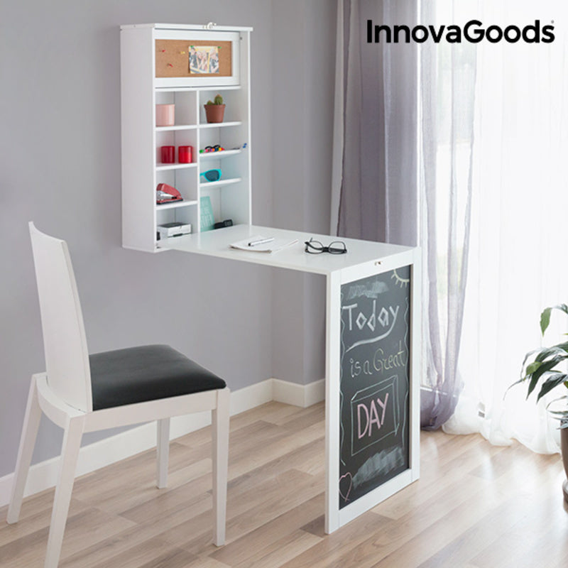 Bureau Mural Rabattable Woldy InnovaGoods