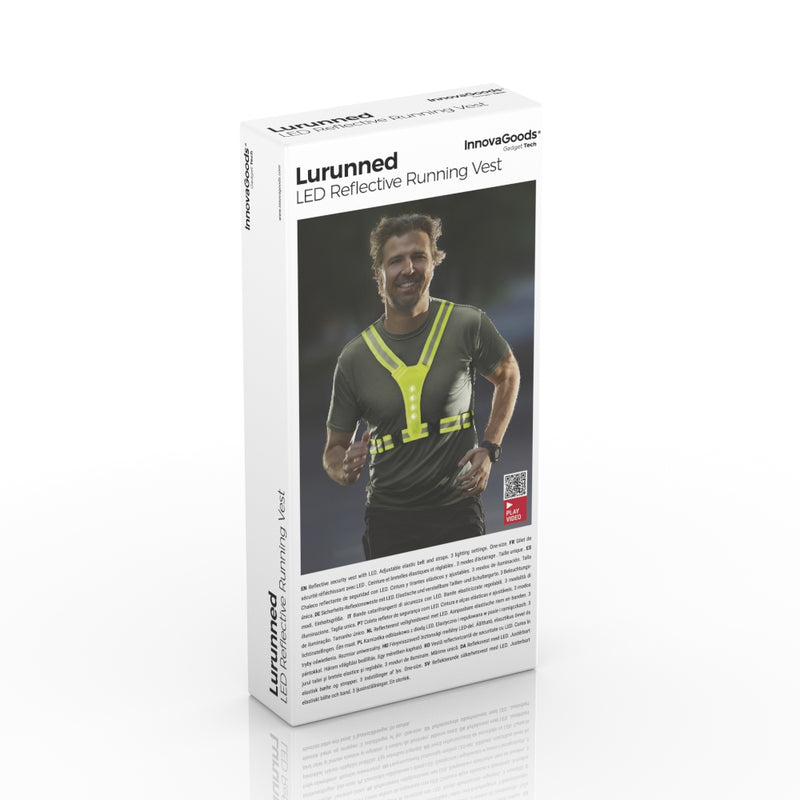 Harnais de Sport avec Lumières LED Lurunned InnovaGoods