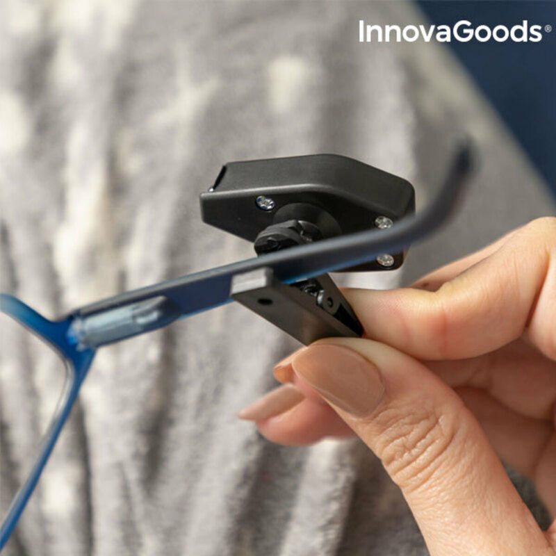 Clip LED pour Lunettes 360° InnovaGoods 2 Unités