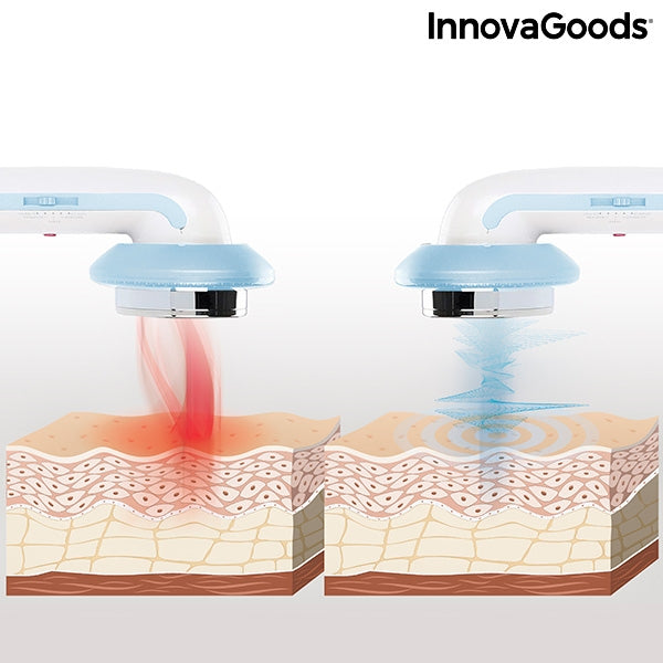 Masseur Anti-cellulite à Cavitation par Ultrasons avec Infrarouge et Électrostimulation 3 en 1 CellyMax InnovaGoods