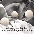 3X Boules de séchage rapide