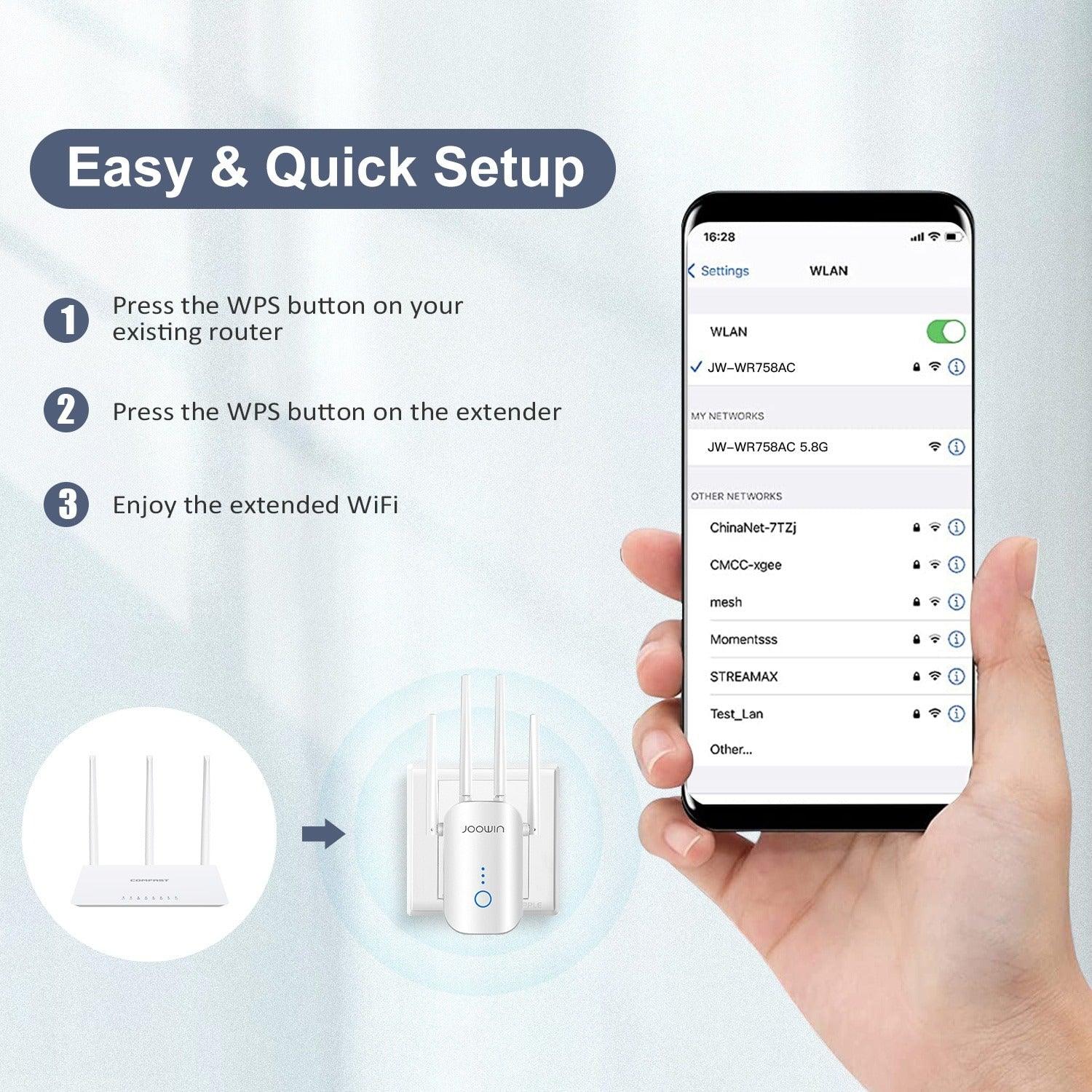 Amplificateur WIFI puissant - DV - DealValley